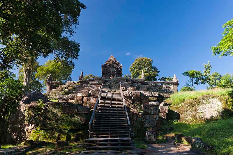プレア・ヴィヒア　寺院　塔門　世界遺産　カンボジア