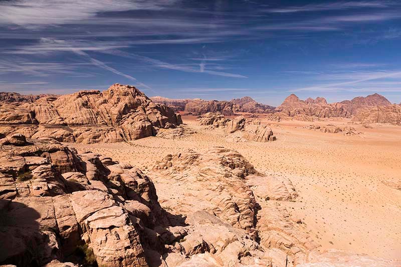 ワディ・ラム　ヨルダン Wadi Rum Jordan