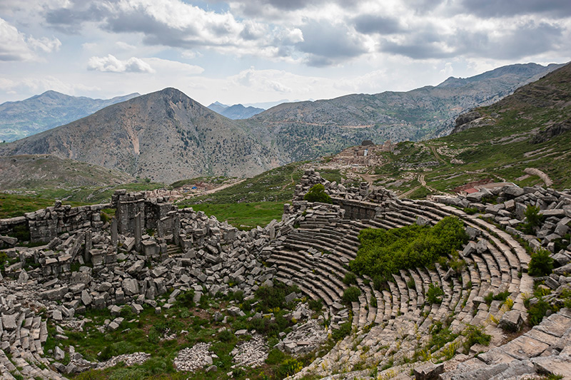 アナトリア　サガラッソス　トルコ　anatolia sagalassos turkey