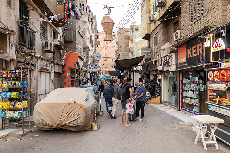 ソハーグ　街角　エジプト
sohag downtown egypt