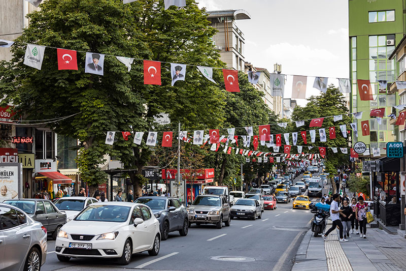 アンカラ　街並　トルコ ankara turkey townscape