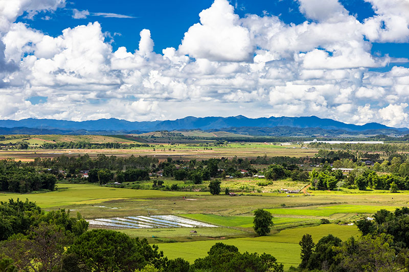 ジャール平原　世界遺産　ラオス　plain of jars laos